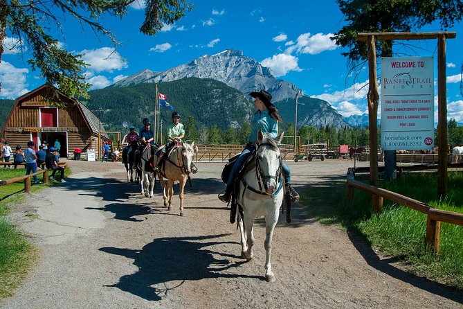 2 Hour Banff Horseback Riding Adventure - Wildlife chances and the Windy Knoll photo moment