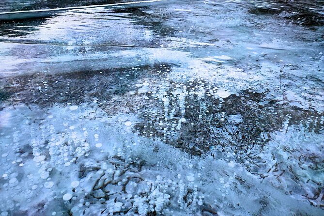 Abraham IceBubble, Peyto, Bow Lake with Snowshoeing& Icewalk - Jasper-side options: Sunwapta Falls, Athabasca Falls, and town time
