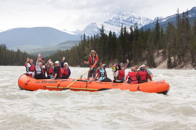 Athabasca River Easy Scenic Raft Trip - Price and value: $69.84 for guided rafting plus a photo option