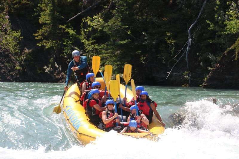 Banff: Afternoon Kananaskis River Whitewater Rafting Tour - On the Water: Learning Paddling, Then Getting Sprayed