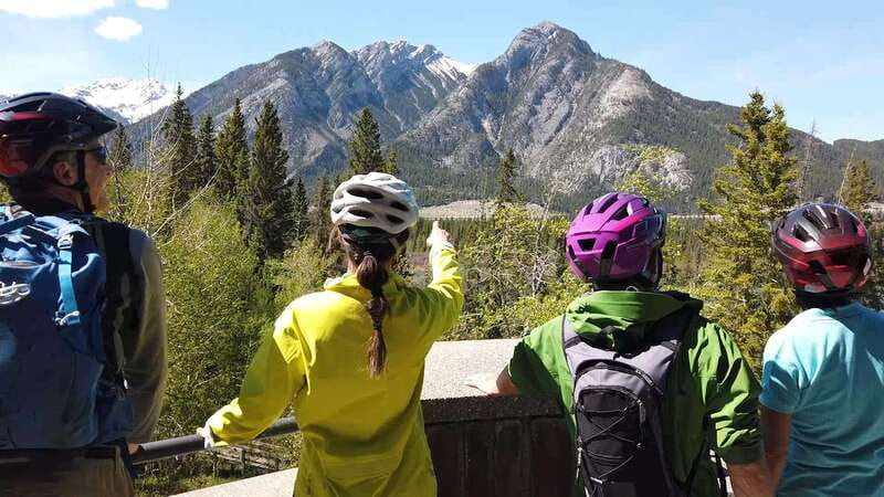 Banff: Bow River E-Bike Tour and Sundance Canyon Hike - The E-Bike Ride Along the Bow River Pathway (About 12 km by Bike)