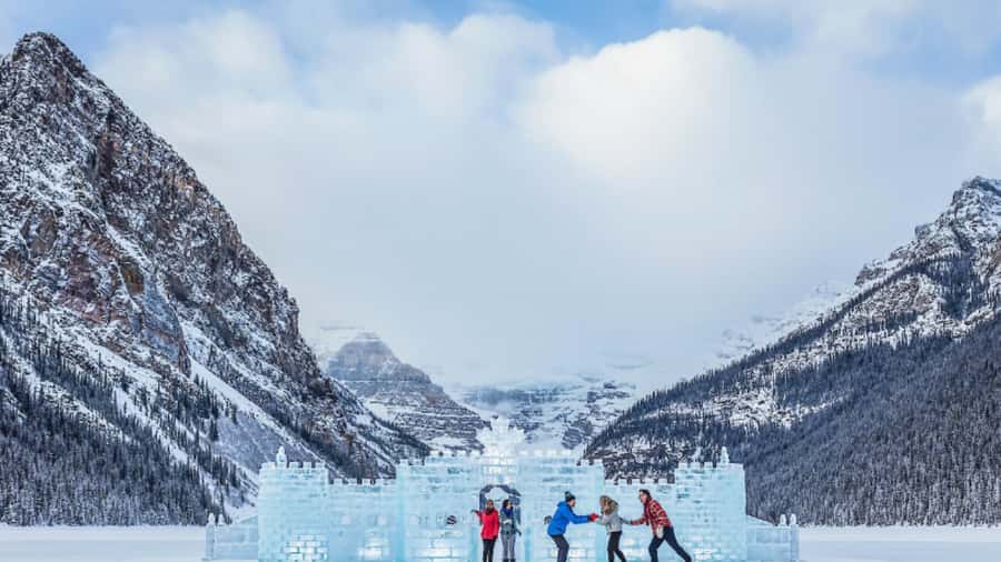 Banff/Calgary/Canmore: Crowfoot Glacier and 5 Lakes Tour - From Calgary to the Rockies: how the day actually runs