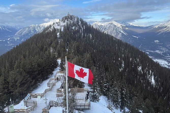 Banff/Canmore:Gondola,Hot Water Spring,Bow Fall,Iconic Lakes Tour - Lake Minnewanka and the big-views payoff