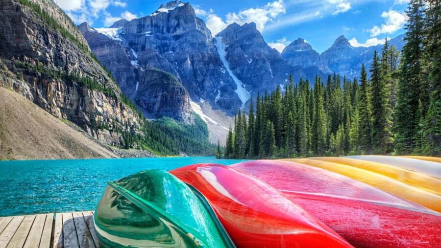 Banff/Canmore Moraine Lake & Lake Louise-Hike/Canoe/Sightsee - Option A vs Option B: how to choose your Moraine and Lake Louise time