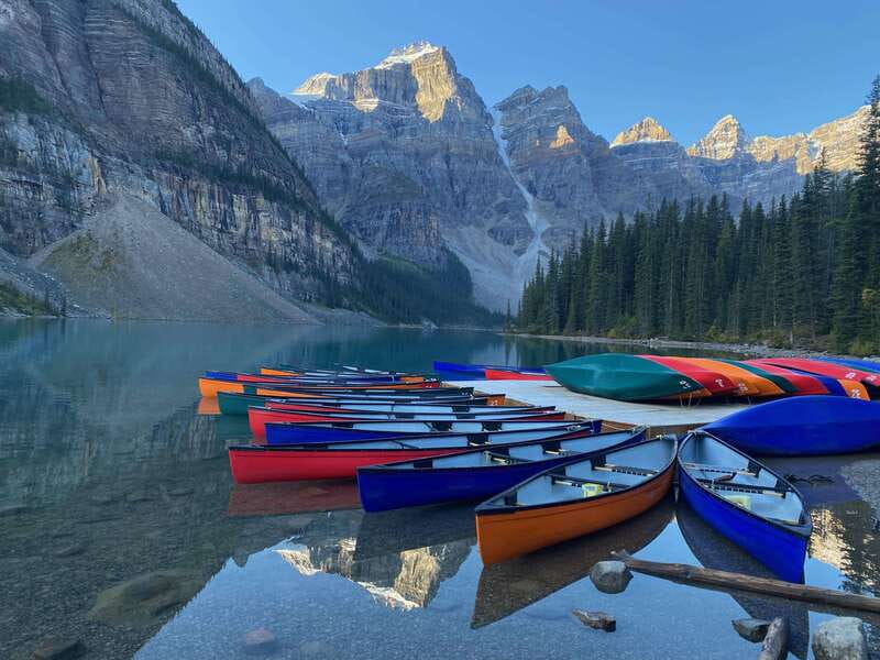 Banff/Canmore: Sunrise at Moraine Lake w/ Lake Louise Option - Getting from Banff and Canmore without turning it into a logistics project