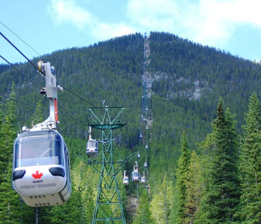 Banff: Gondola, Hot Springs, Bow falls & Three lakes tour - Lake Louise: the turquoise front door to Banff