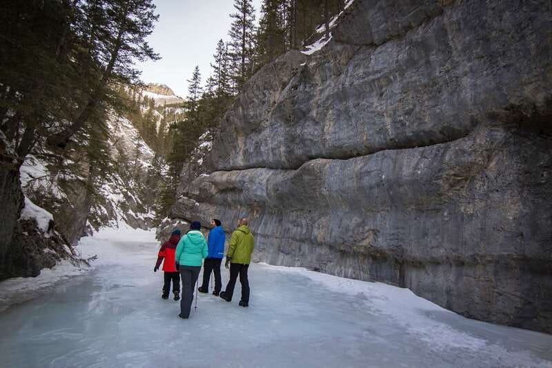 Banff: Grotto Canyon Icewalk - Warm-Up Time: Hot Chocolate, Maple Cookies, and Icefalls Views