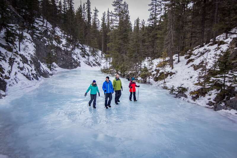 Banff: Grotto Canyon Icewalk - Banff Pick-Up to Canmore Trailhead: The Morning Flow