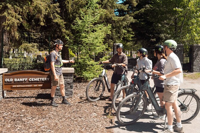Banff Highlights E-Bike Tour - Surprise Corner and the Fairmont Banff Springs photo moment