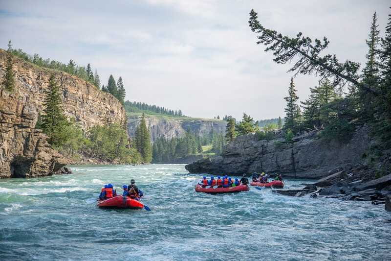 Banff: Horseshoe Canyon Whitewater Rafting Tour - What $98 buys you: included gear, guide coaching, and transport