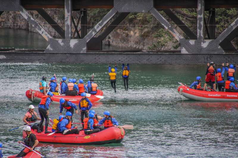 Banff: Kananaskis River Whitewater Rafting Tour - Calm Water, River Games, and a Possible Swim Stop