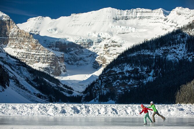 Banff, Lake Louise and Johnston Canyon - Winter Wonderland Tour - Johnston Canyon winter hike: crampons, poles, and two falls choices
