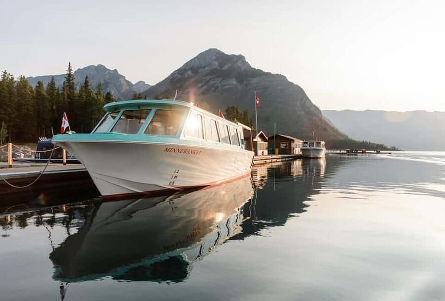 Banff:Lake Louise & Moraine Lake 1/2 Day Tour Canoe/Sightsee - Castle Mountain photo stop: the quick hit with big payoff