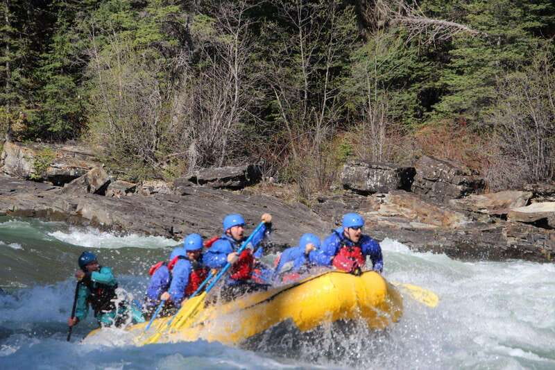 Banff: Morning Whitewater Rafting Tour in Horseshoe Canyon - The Cliff Jump Choice: Medium, Big, or Spectator Mode