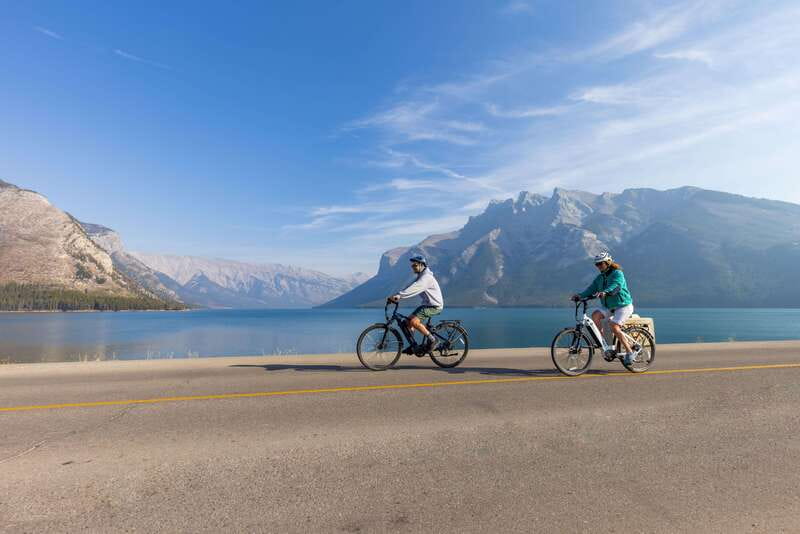 Banff: Mountain Lakeside Guided E-Bike Tour - Bankhead ghost town: old mining pieces and early-1900s stories