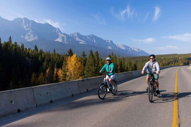 Banff: Mountain Lakeside Guided E-Bike Tour - Cascade Ponds: waterfalls, a snack pause, and Cascade Mountain close-up