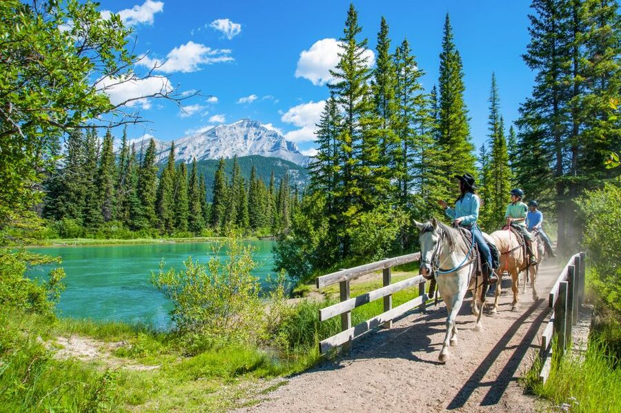 Banff National Park: 1-Hour Bow River Horseback Ride - Photo reality: enjoy the ride, then grab your shots where you can