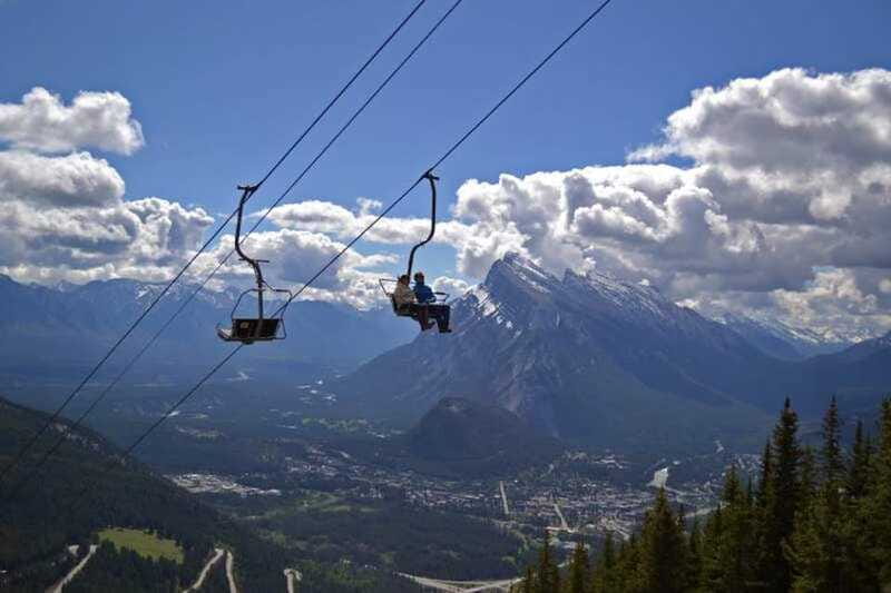 Banff: Sightseeing Chairlift Ride High Above Banff - The ride up: views, interpretive panels, and animal-watching time