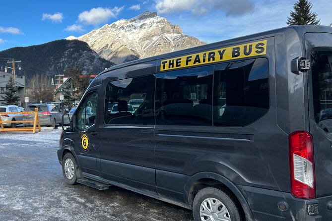 Banff to Calgary YYC Airport Shared Shuttle - Where to Meet: The Commercial Bus Lot Behind Mount Royal Hotel