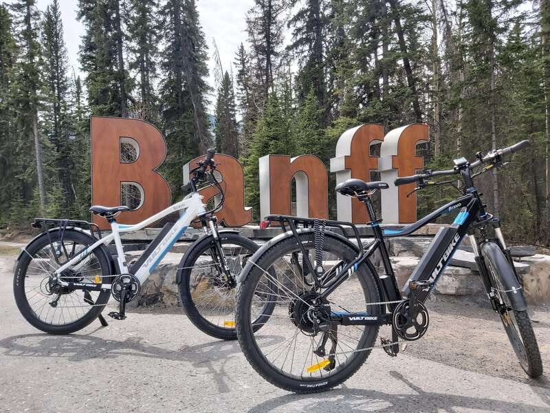 Banff Townsite: E-Bike Explorer - How the tour works: safety briefing, guide-led riding, and small-group flow