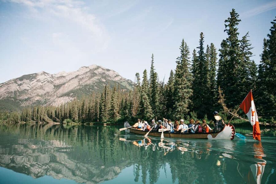 Banff: Wildlife on the Bow River Big Canoe Tour - Family-friendly canoe pacing: good vibes, but manage the group energy