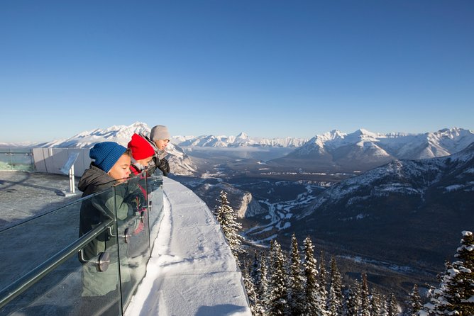 Banff Winter Tour Featuring Mountaintop Dinner and Banff Gondola - Bow Falls depends on conditions, but the payoff is usually worth it
