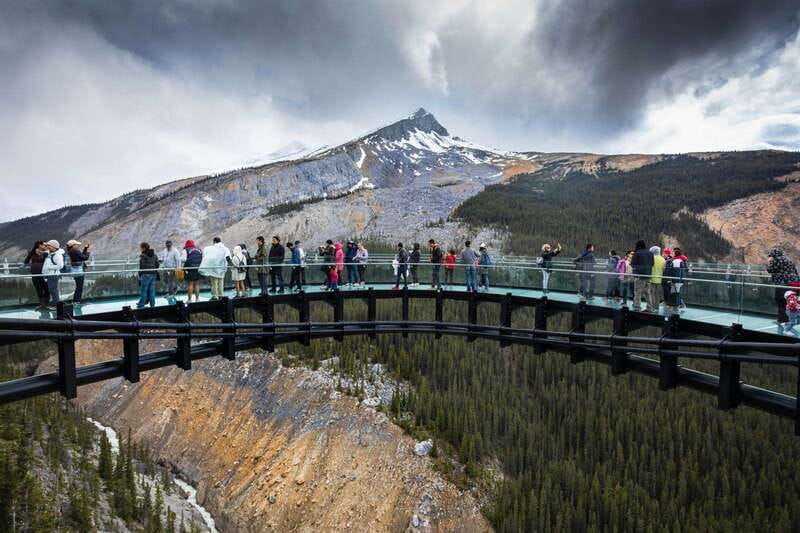 Banff, Yoho, and Jasper 2 Day Private Tour - Waterfall stops: Athabasca Falls, Sunwapta Falls, and Medicine Lake