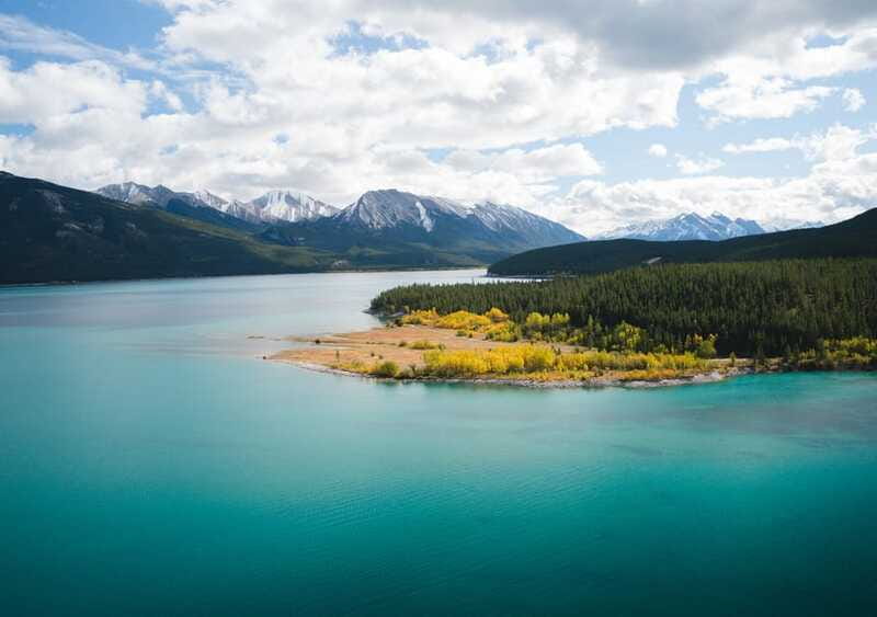 Canadian Rockies: Helicopter Flight with Exploration Hike - Views beyond the ice: waterfalls, lakes, and Abraham Lake on the way back