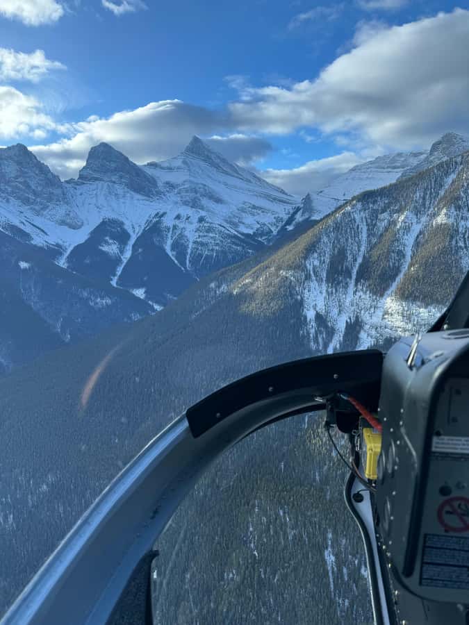 Canmore: 25-Minute Three Sisters Helicopter Tour - Key things to know before you go