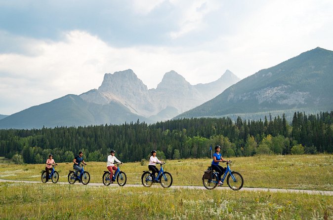 Canmore’s #1 Food Bike Tour: A Must Do Mountain Experience! - The Three Sisters viewpoint: why this stop matters