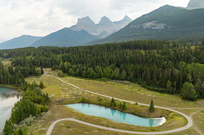 Canmore’s #1 Food Bike Tour: A Must Do Mountain Experience! - Spring Creek in downtown: where food meets “moveable” city time