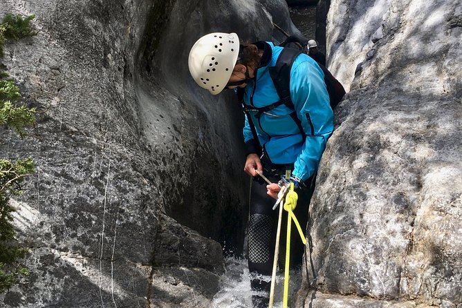 Canyoning half day - Heart Creek Canyon (beginner level) - Stop 1: Heart Creek Trailhead hike—where you earn the adventure