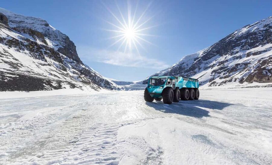 Columbia Icefield: Ice Odyssey Glacier Experience - The all-terrain fat truck ride: comfort and control