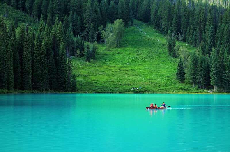 Deep Day Tour to Emerald, Moraine, Louise Lake, J. Canyon... - Emerald Lake: the color you’ll want to measure with your eyes