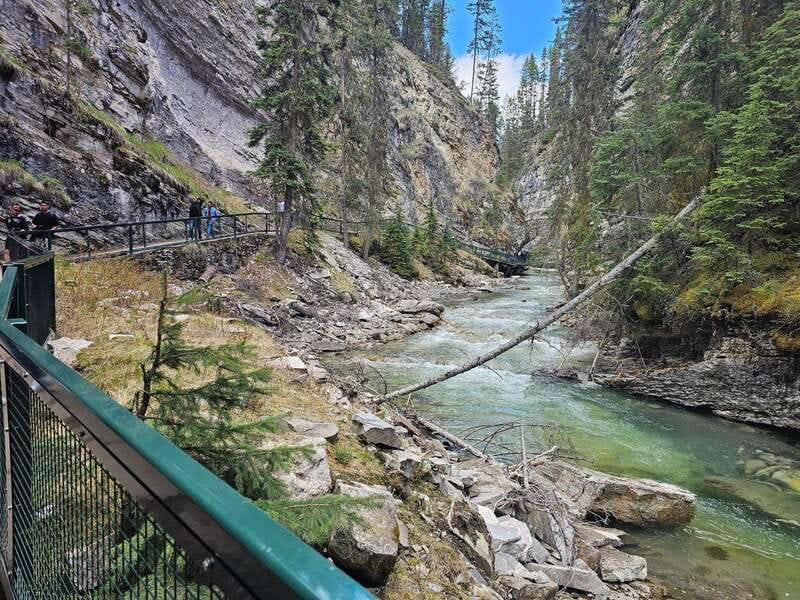 Emerald Lake, Lake Louise, Johnston Canyon & Banff Tour SUV - Lake Minnewanka and Bow Falls: for the moments after the headline stops