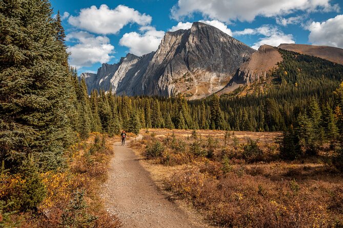 EXPLORE Canmore's HIDDEN Trails and Local Landmarks - 3H Hike - Canmore waterfalls and mountain lakes in about 3 hours