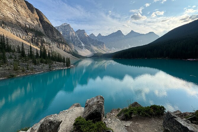 From Banff: Affordable Moraine Lake and Lake Louise Shuttle Bus - Stop 2: Lake Louise With Shoreline Time and Victoria Glacier Views