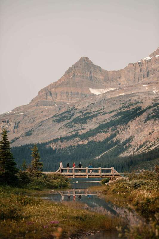 From Banff: Athabasca Glacier and Columbia Icefield Day Trip - Saskatchewan River Crossing: the iconic Icefields Parkway moment