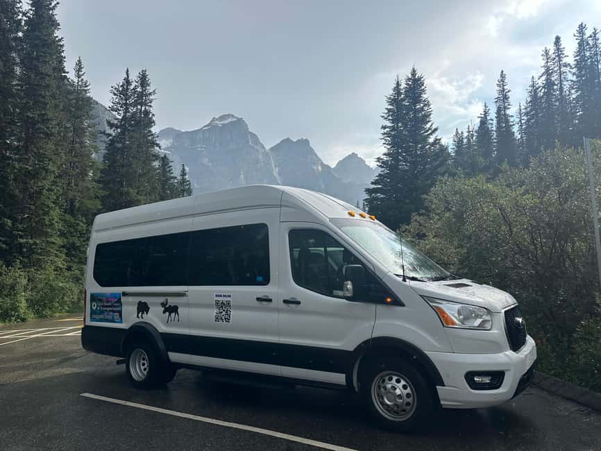 From Banff/Canmore: Moraine Lake, Lake Louise 1.5 hrs Each - What the shuttle includes (and why that matters more than it sounds)