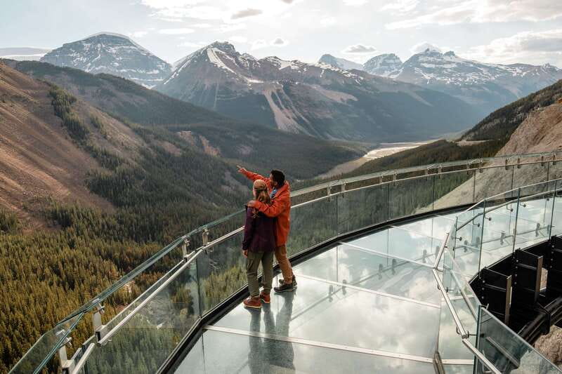 From Banff: Columbia Icefield Tour with Glacier Skywalk - Ice Explorer: riding right onto the Athabasca Glacier