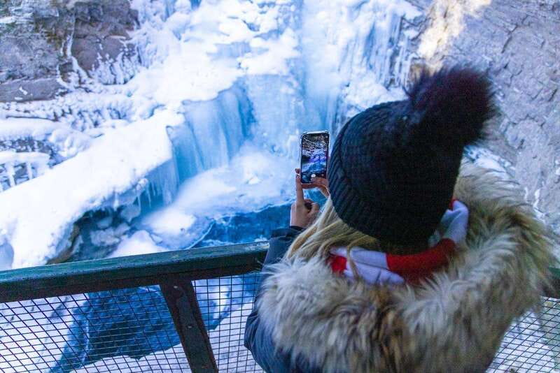From Banff: Marble & Johnston Canyon Icewalk Combo - The warm-up van break and why it matters