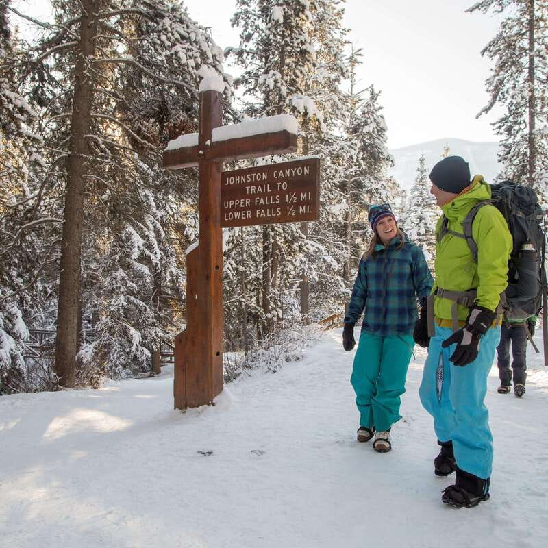 From Banff: Marble & Johnston Canyon Icewalk Combo - Marble Canyon Icewalk in Kootenay National Park (Pacific side)