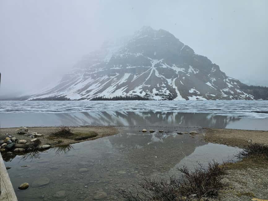 From Canmore/Banff: Icefields Parkway & Abraham Lake Bubbles - Why this winter day feels special (and not overly rushed)