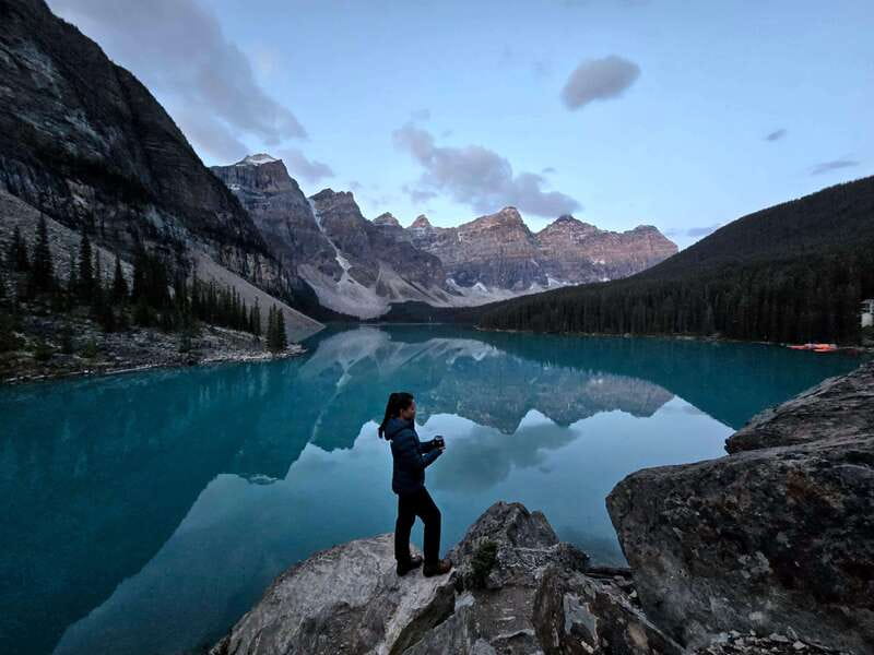 From Canmore/Banff: Moraine Lake Sunrise & Lake Louise Tour - Price and value: what you get for $142