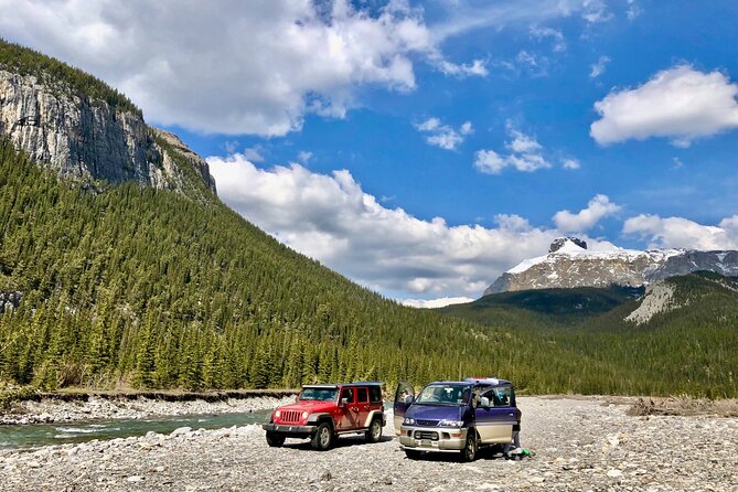 Ghost Valley Private Full Day Tour in a Jeep 4 by 4 - Up the North Ghost River toward the Valley of the birds