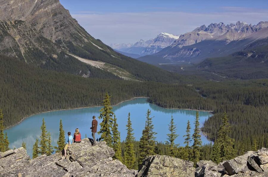 Icefield: Bow Lake, Columbia Icefield, Peyto Lake Day Tour - Peyto Lake’s fox-shaped view, plus the Waterfowl Lake backup