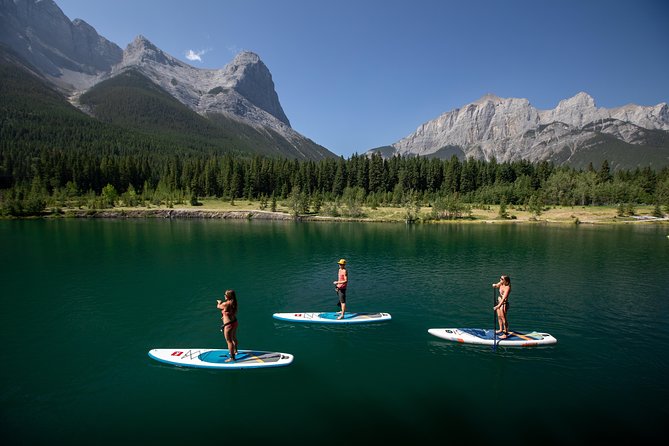 Intro to Stand Up Paddleboarding, Banff National Park - Gear and instruction: why this setup works for first-timers