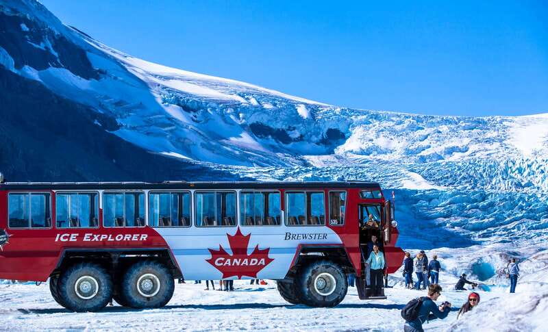 Jasper: Columbia Icefield Skywalk and Ice Explorer Ticket - Ice Explorer Ride to the Athabasca Glacier: How the Views Get Better