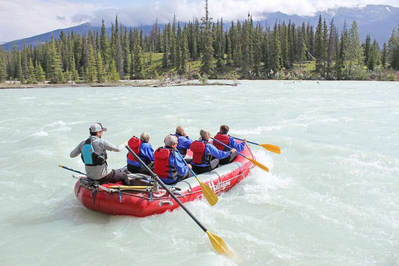 Jasper National Park Family Friendly Rafting Adventure - Entering the gear stage: wetsuits, booties, and what to wear under it