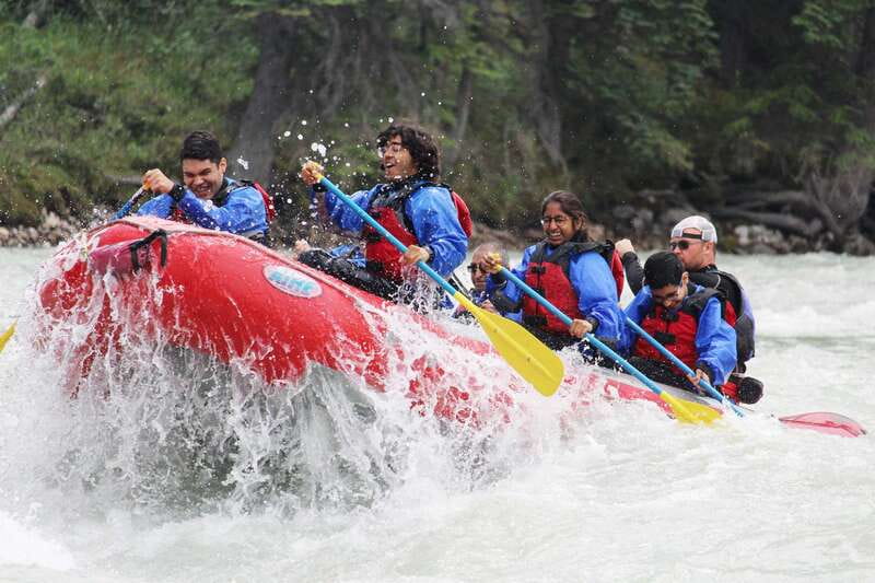 Jasper National Park Family Friendly Rafting Adventure - The full flow: check-in, bus ride, safety talk, and Old Fort Point